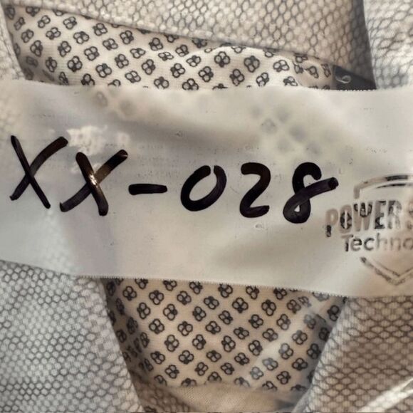 Stone Rose Men's Floral High Low Hem‎ Button Down Shirt White Gray Size Small - Picture 6 of 7